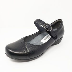 Dansko Mary Janes Comfort Non Slip Black 37